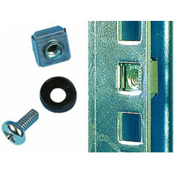 REC-FPFP-10 Винт, шайба, гайка. В упаковке - 10 комплектов. Цена за упаковку.