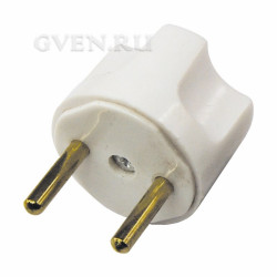 Сетевой переходник "ПИТЕР" белый  REXANT