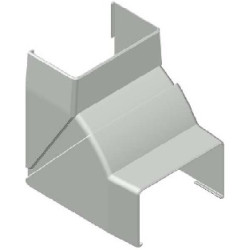 Efapel Внутренний угол изменяемый для короба 110x34, арт. 10082 RBR