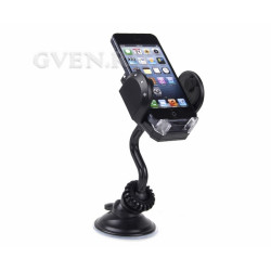 Автомобильный держатель REXANT W604 поворотный 360 на штанге 45-100 мм