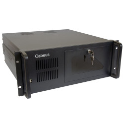 Корпус серверный Cabeus, внутренний, 19", 3U, 430х133х390 (ШхВхГ), для шкафов и стоек, цвет: чёрный