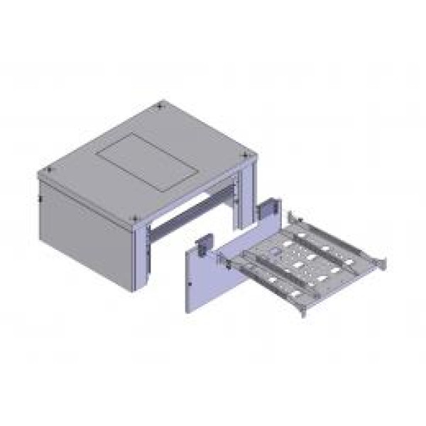 Купить REC-TR-GY Кронштейн-органайзер для монтажных шкафов и стоек, серый, 19 REC-TR-GY AESP