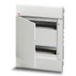 12030 EUROPA Бокс в нишу на 24 автомата с дверцей серый (ABB)