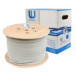 B7413-23 Lan Union Кабель Витая пара F/UTP 4 пары, Кат. 5e, AWG 24, внешний, коробка 305 м, PE, цвет черный