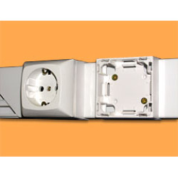 10079 ABR Фронтальный адаптер суппорт 45х45 для 60х16 накладной (серия 47)