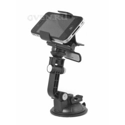 Автомобильный держатель REXANT C616 поворотный 3D прищепка до 90 мм