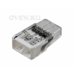 2273-202 Электромонтажные экспресс-клеммы   (2*2.5мм2) 100шт  WAGO
