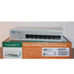 CNSH-800X Коммутатор неуправляемый с внутренним блоком питания