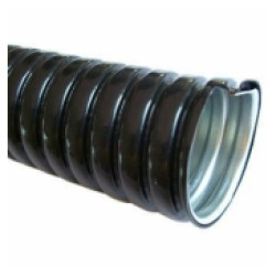 Металлорукав МРПИ D38 мм в ПВХ изоляции (черный), бухта 25м, цена за метр