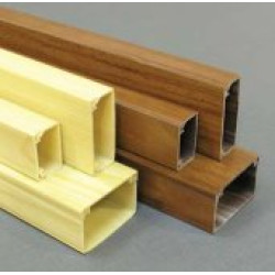 серия MEX 40Х16N Миниканал 40х16 мм с текстурой дерева (орех), арт. 77008N-2