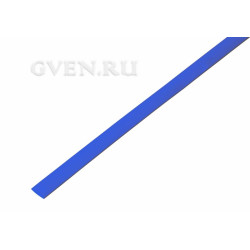 8.0 / 4.0 мм 1м термоусадка синяя  REXANT