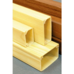 серия MEX 12Х12Р Миниканал 12х12 мм с текстурой дерева (сосна), арт. 77021P-2