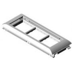 10954ABR Суппорт на 3 модуля 45х45 для кабельных каналов (90х50,110х34,110х50,185х65) 10954ABR Суппорт на 3 модуля 45х45 для кабельных каналов (90х50,110х34,110х50,185х65)