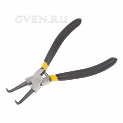 Щипцы для стопорных колец разжим загнутый  180 мм Proconnect