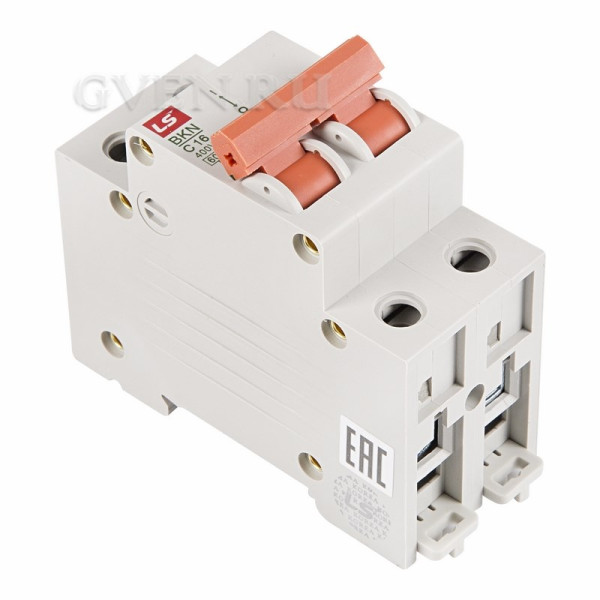 Купить Автоматический выключатель BKN 2P C16A, тип C, 2 полюса, 6кА, 240/415В, номинальный ток 16A 81-0519 SDS 81-0519 SDS