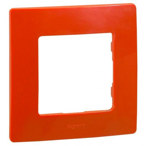 Купить LEGRAND 672531 Рамка 1 пост, красная, ETIKA L672531 Legrand L672531 Legrand