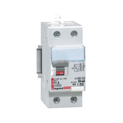 Устройство защитного отключения Legrand DX3, 2 модуль, А класс, 2Р, 63А/30мА (411556)