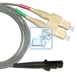 Волоконно оптический патч-корд 5м MTRJ-SC 50/125 Duplex  многомод ММ