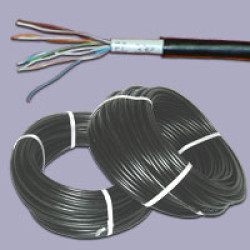 NM10031 Кабель UTP 4 пары одножил витая пара Кат 5Е 305м для внешней прокладки (-40С°)