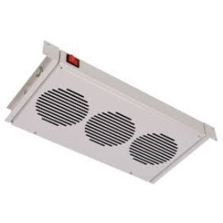 МВ-400-3 Модуль вентиляторный в шкаф 19 18U, 22U, 27U, 33U, 42U, 47U, высота 1U, 3 вентилятора