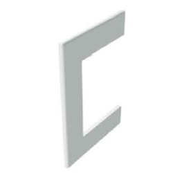 01775 RQM 80 W0 (RAL 9010) Рамка для ввода в стену/коробку/потолок DKC / ДКС