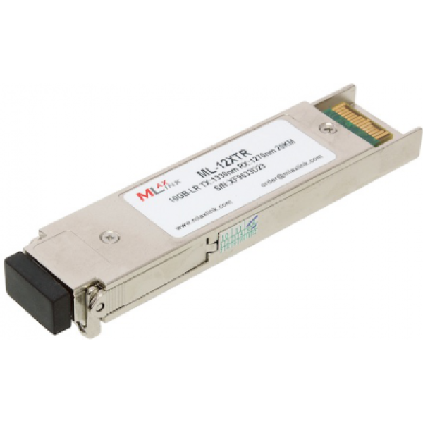 Купить ML-12XTR Модуль MlaxLink оптический одноволоконный 10 Гб/с-1330/1270-20 км XFP LC (медиаконвертер) WDM. MlaxLink