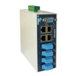 Индустриальные решения - Коммутаторы на DIN рейку PoE Fast Ethernet
