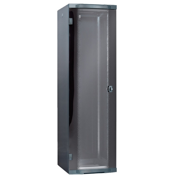 Купить Шкаф телекоммуникационный напольный Legrand LCS2, IP20, 42U, 2026х800х800 (ВхШхГ), дверь: стекло, разборный, цвет: серый, (046322) L046322 Legrand L046322 Legrand