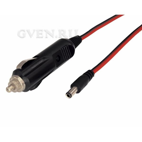 Купить Автозарядка с индикатором (разъем 2.1х5.5) (АЗУ) шнур прямой 1.5M REXANT 16-0231 SDS 16-0231 SDS