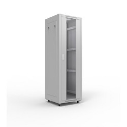 ШТН-45.8.10GR Шкаф монтажный 19 напольный 45U (ШхГ) 800х1000 мм, дверь стекло
