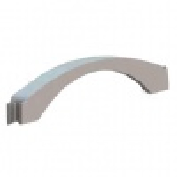 Купить 05919 In-Liner Front Адаптер напольного канала 50х12 мм, серый DKC / ДКС ДКС