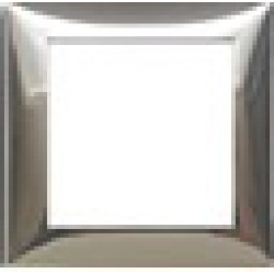 Рамка 1-постовая (блестящее серебро) LK60, арт. 864143