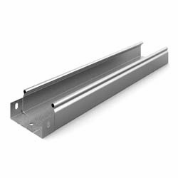 35025 Металлический лоток неперфорированный 300х50 L3000 цена за 1 метр