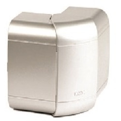 01452G In-liner Aero Внешний угол изменяемый с разделителем для короба 140х50 мм, RAL 9006 DKC / ДКС