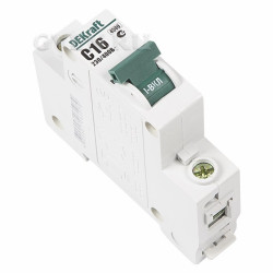 11054DEK  ВА-101  Автомат 1-полюсный 16А 4,5кА (хар-ка С) DEKraft  Schneider Electric