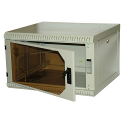 RECW-065AB Шкаф настенный   SignaPro™ 6U 371х600х550 мм, двухсекционный со съемными боковыми стенками