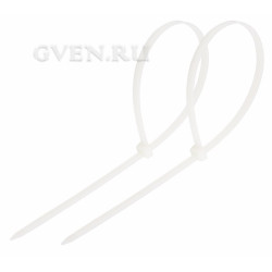 Хомут nylon 5.0 х 450 мм 100 шт белый  REXANT