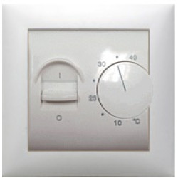 Датчик теплого пола в комплекте с сенсором (бел.) Серия LK60 Экопласт, арт. 867604