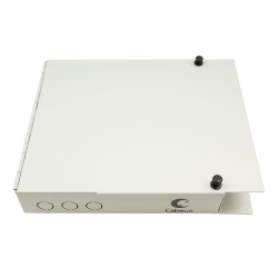 Бокс оптический Cabeus, портов: 16, SC (LC duplex), цвет: серый, (JJT-16-SC)