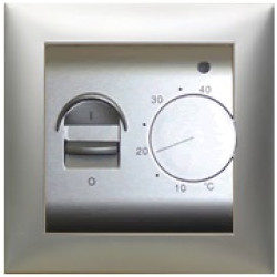 Датчик теплого пола в комплекте с сенсором (сереб. металлик) Серия LK60 Экопласт, арт. 867603