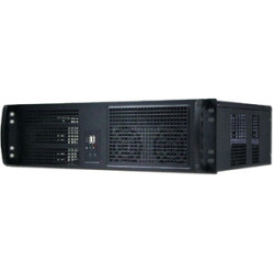 EM338-B-0 Корпус серверный 3U  2*5.25 drive bay and 5 HDD. Depth - 380mm. PS/2 power supply