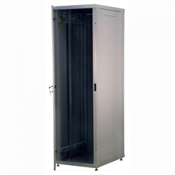 REC-6276OP Шкаф телекоммуникационный серии Alpha Optima, 27U, 1272х600х600 мм, разборный, дверь со стеклом