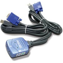 TK-206i TRENDnet 2-портовый USB KVM switch Консольный переключатель