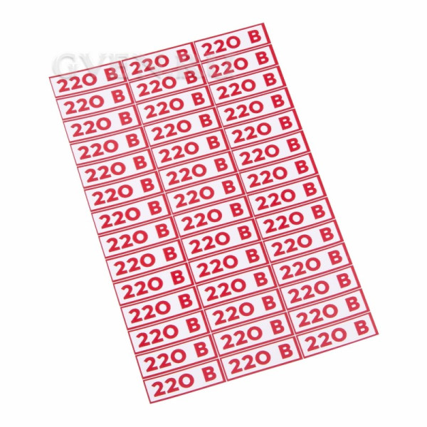 Купить Знак электробезопасности 220 В10*30 мм Rexant 56-0007 SDS 56-0007 SDS